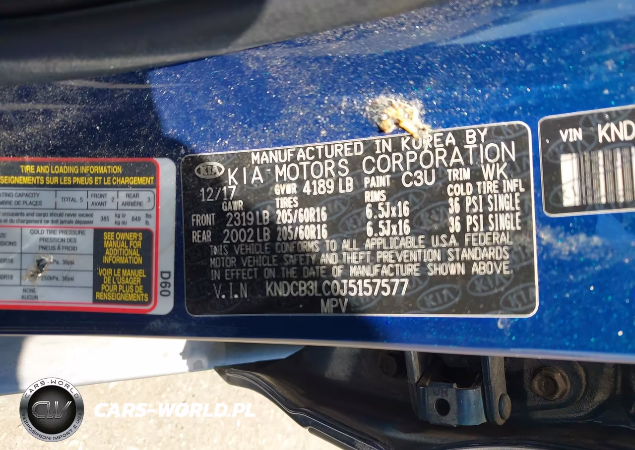 2018 Kia Niro Lx VIN:KNDCB3LC0J5157577 - 9