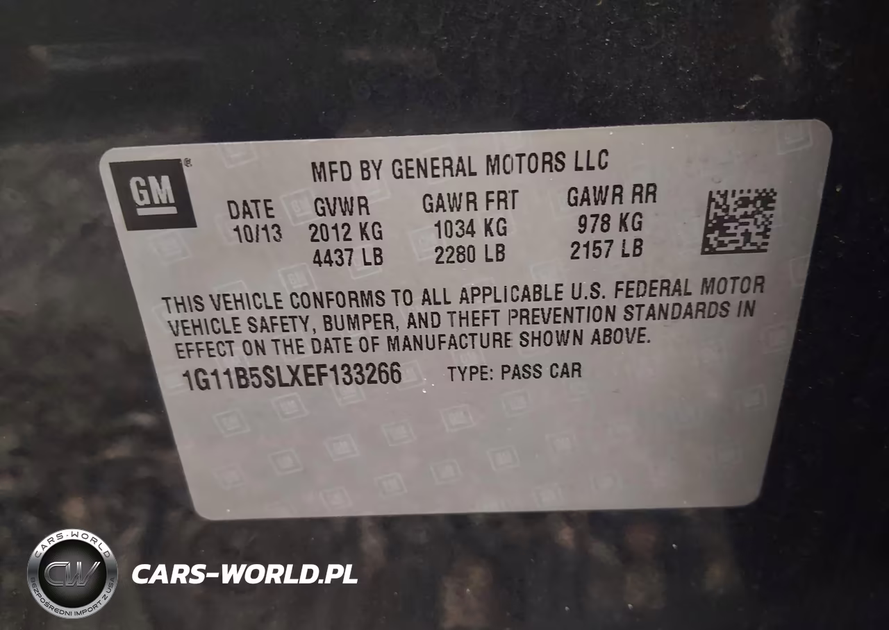2014 Chevrolet Malibu 1Ls VIN:1G11B5SLXEF133266 - 9