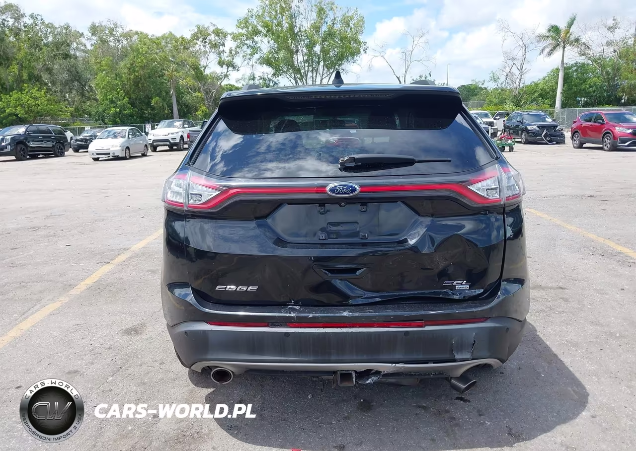 2015 Ford Edge Sel VIN:2FMTK4J88FBB84156 - 16