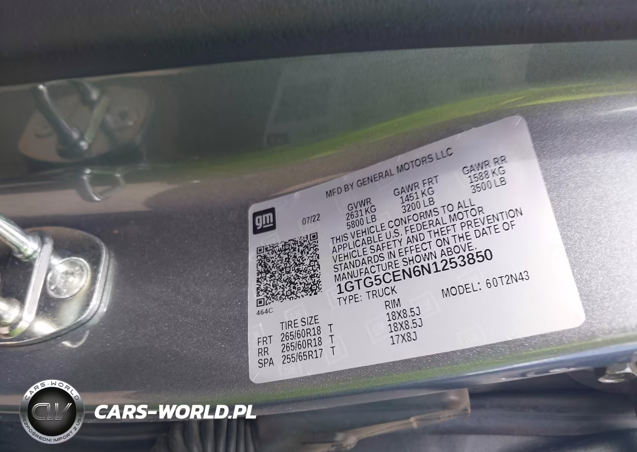 2022 GMC Canyon VIN:1GTG5CEN6N1253850 - 9