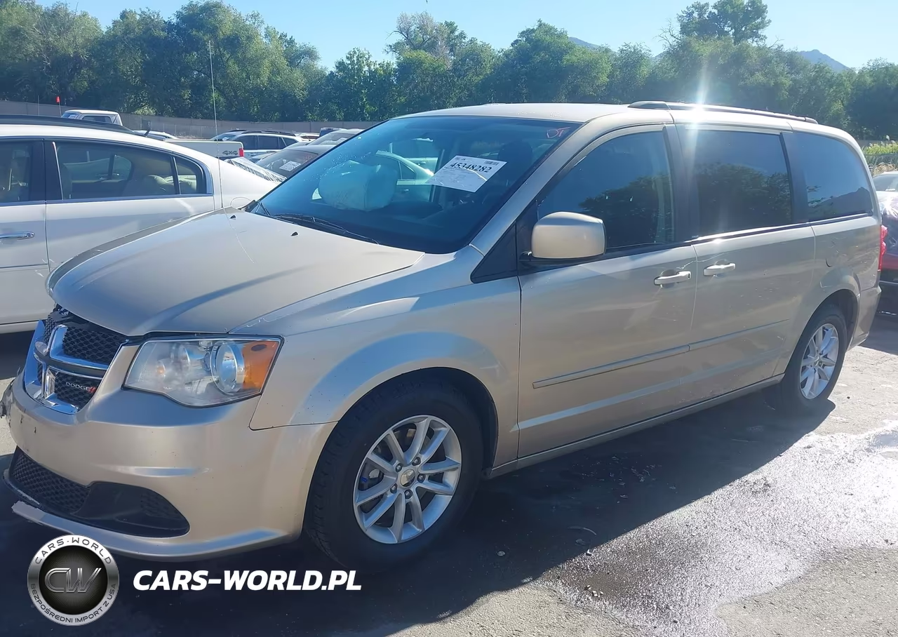 2014 Dodge Grand Caravan Sxt VIN:2C4RDGCG1ER154923 - 2