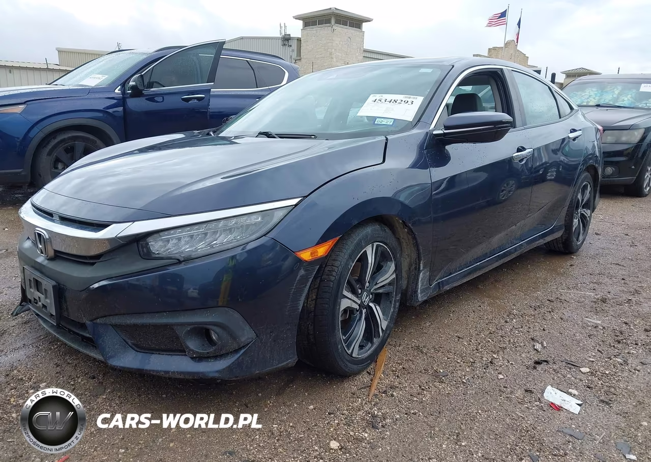 2016 Honda Civic Touring VIN:19XFC1F97GE034385 - 2