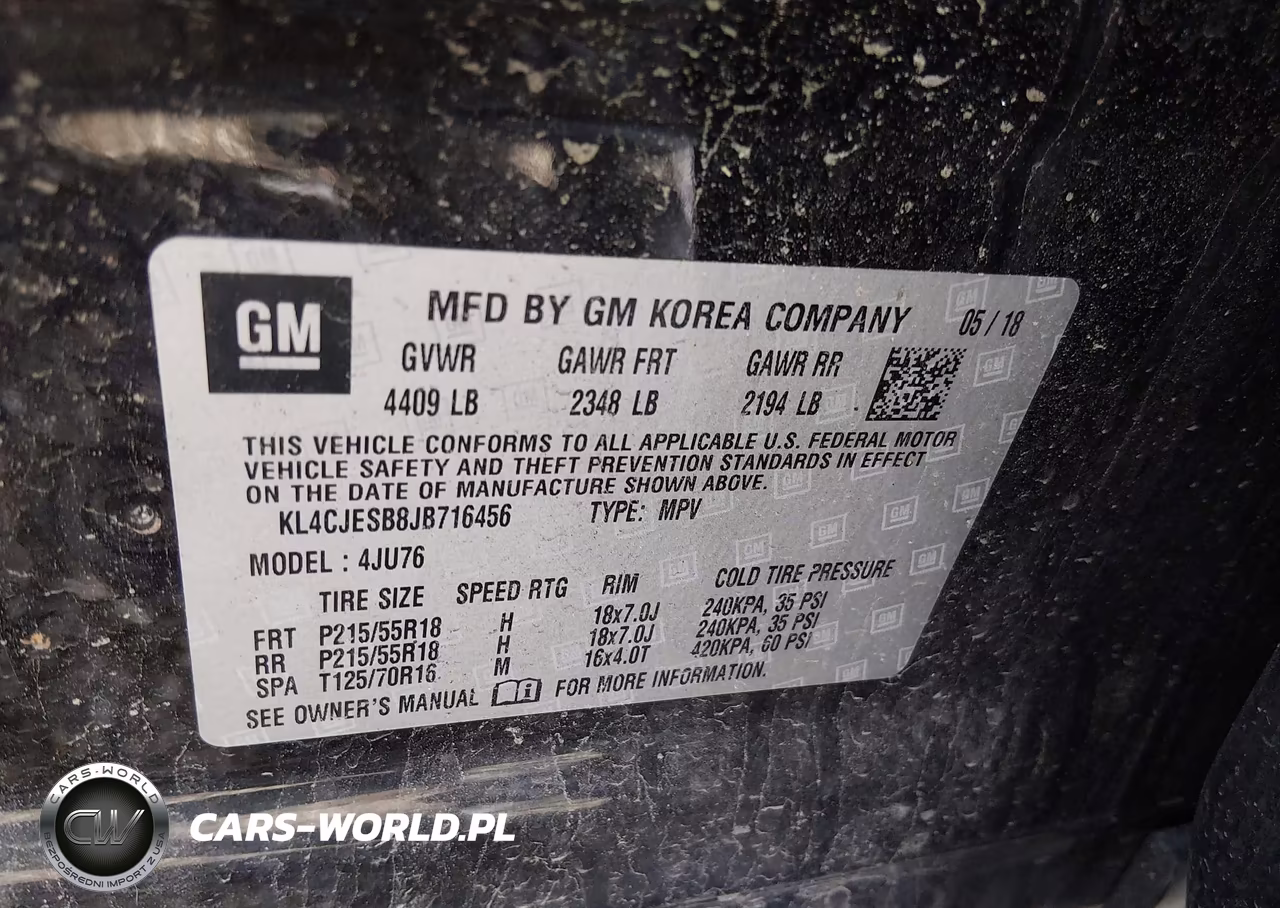 2018 Buick Encore Preferred VIN:KL4CJESB8JB716456 - 9