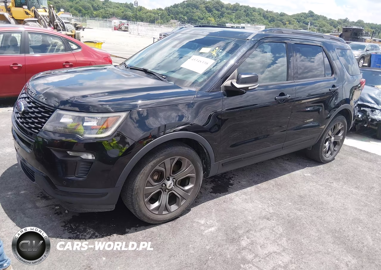 2018 Ford Explorer Sport VIN:1FM5K8GTXJGA47670 - 2