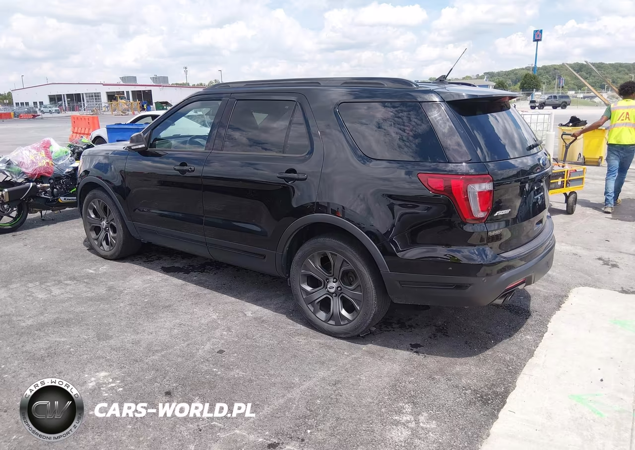 2018 Ford Explorer Sport VIN:1FM5K8GTXJGA47670 - 3
