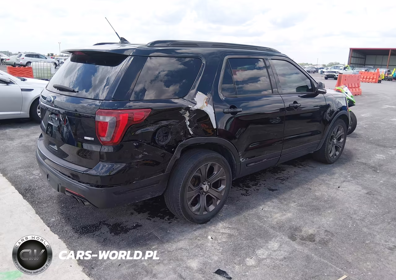 2018 Ford Explorer Sport VIN:1FM5K8GTXJGA47670 - 4