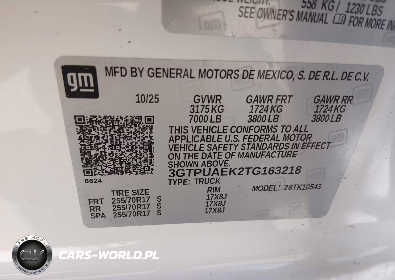 2026 GMC Sierra 1500 , Short Bed, Pro, 4Wd VIN:3GTPUAEK2TG163218 - 9