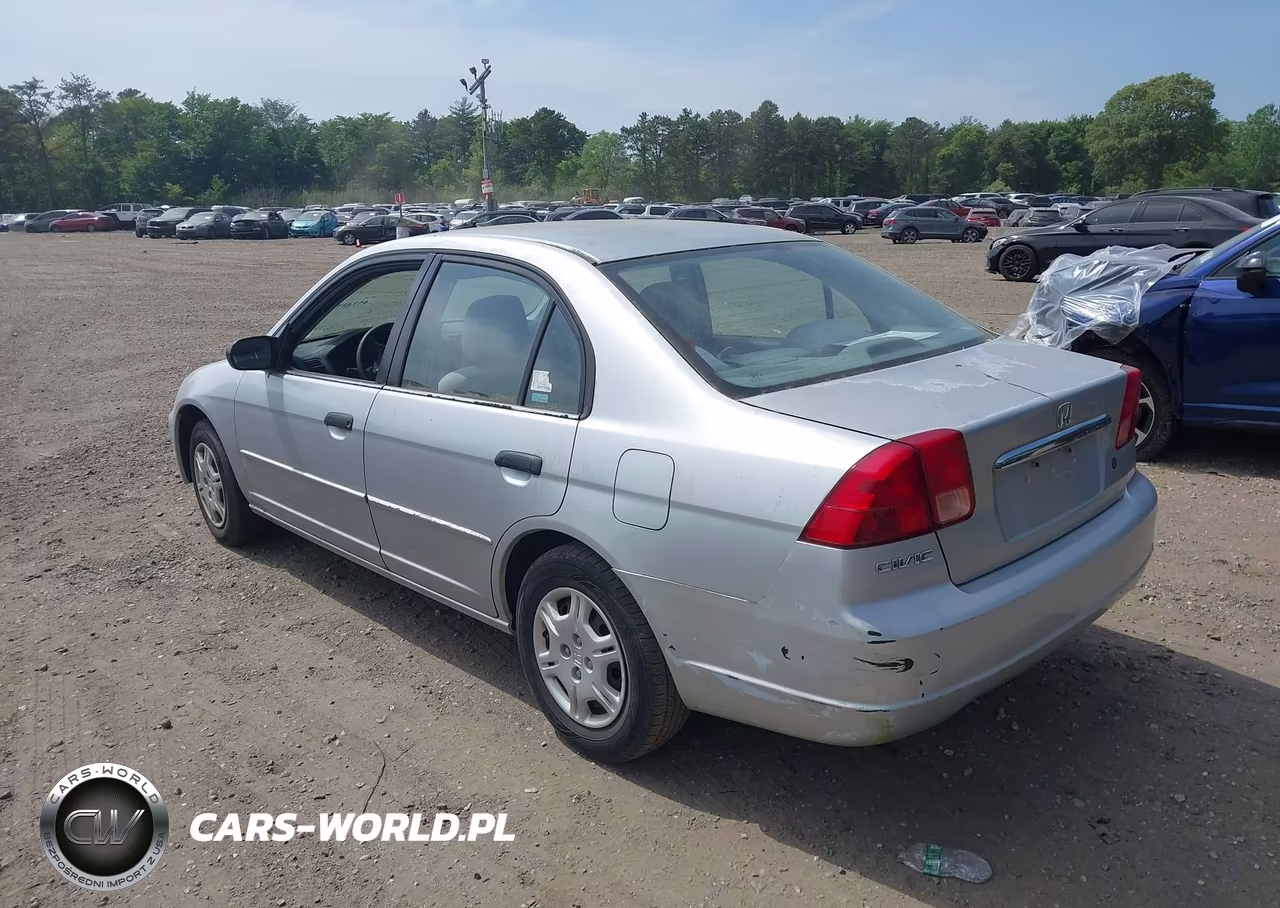 2001 Honda Civic Lx VIN:2HGES16511H520599 - 3