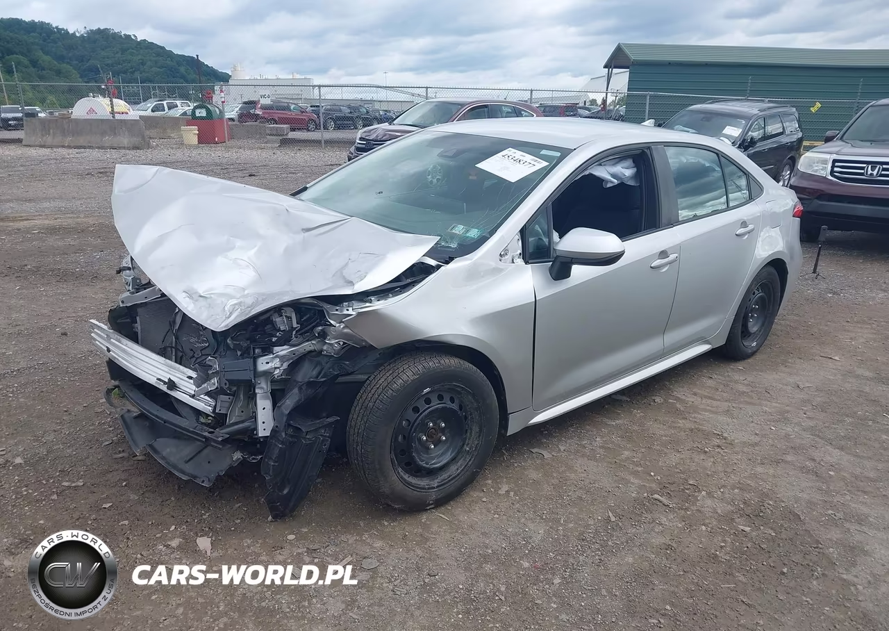 2021 Toyota Corolla Le VIN:5YFEPMAEXMP171319 - 2