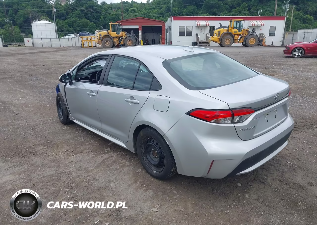 2021 Toyota Corolla Le VIN:5YFEPMAEXMP171319 - 3