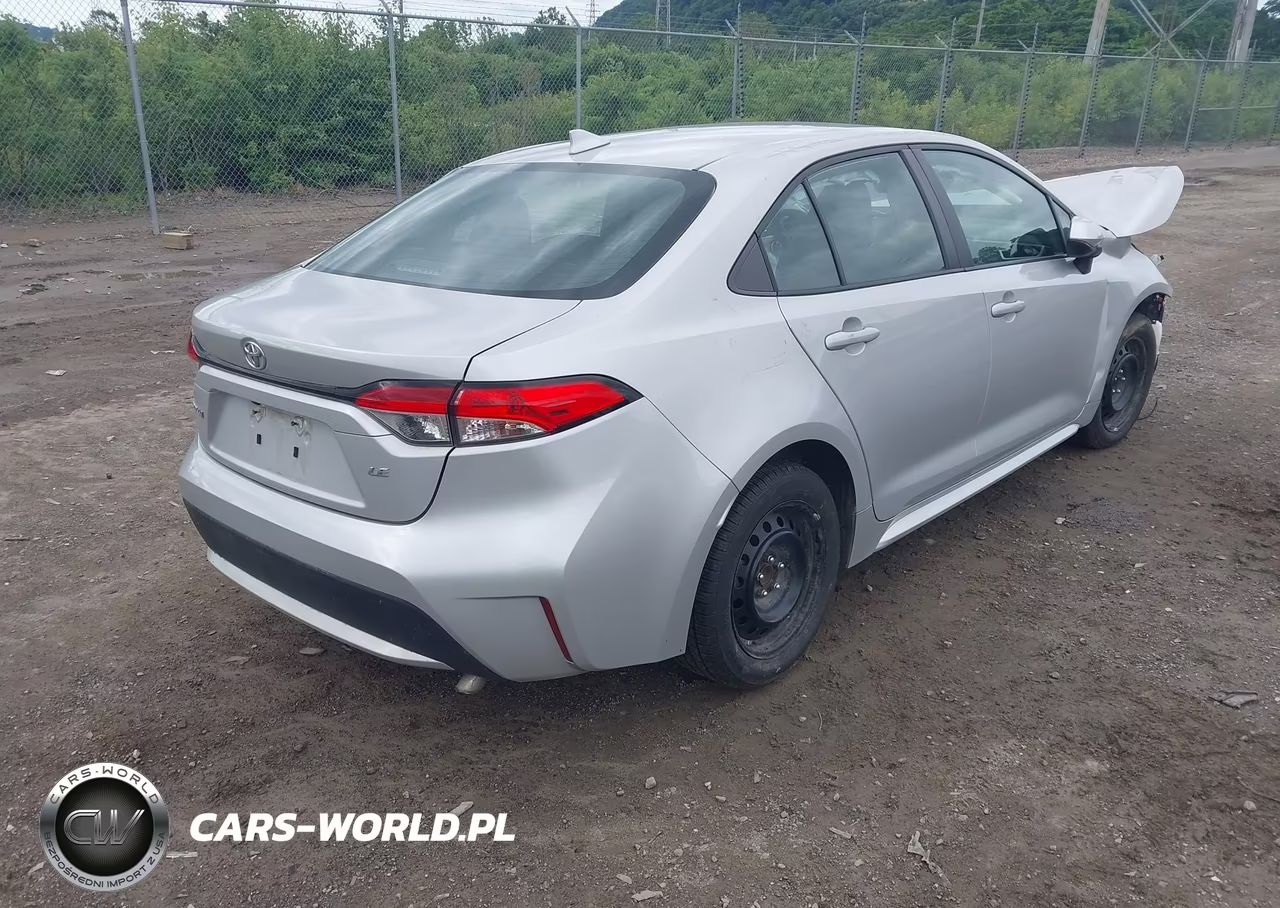 2021 Toyota Corolla Le VIN:5YFEPMAEXMP171319 - 4