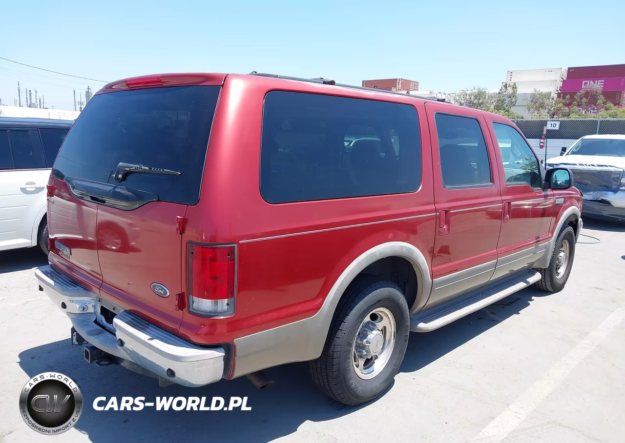 2001 Ford Excursion Limited VIN:1FMNU42SX1EA08932 - 4