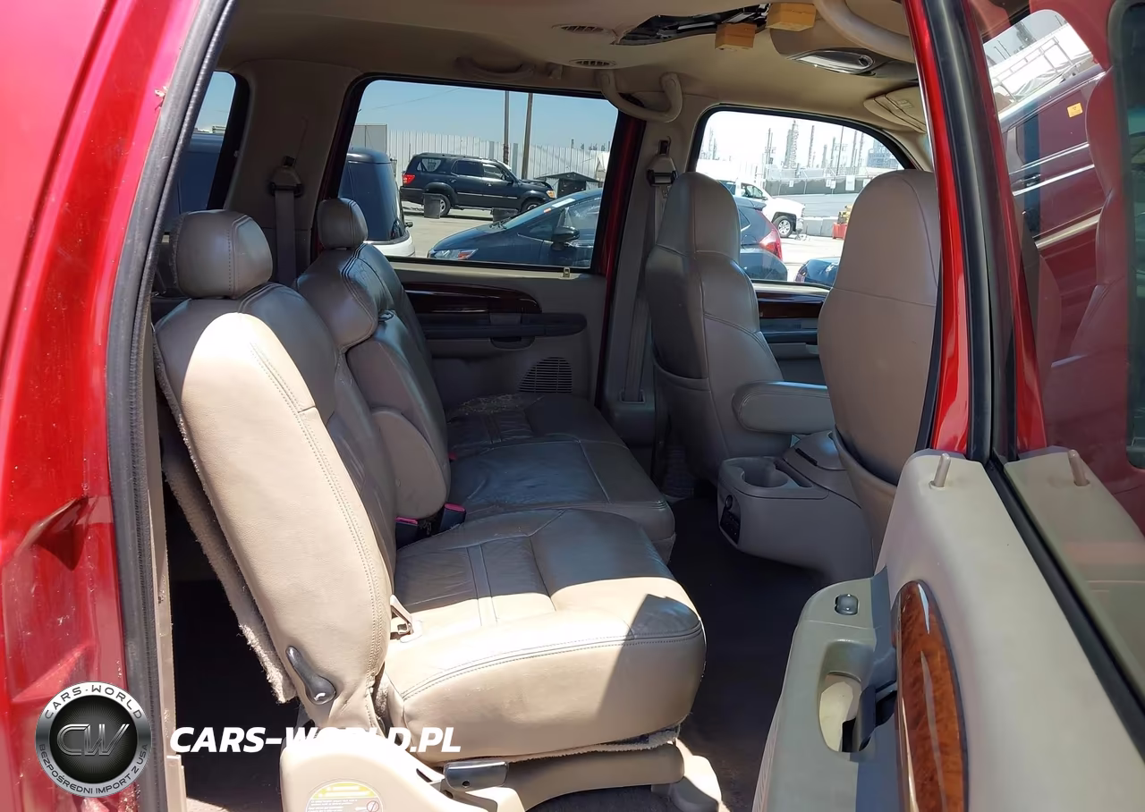 2001 Ford Excursion Limited VIN:1FMNU42SX1EA08932 - 8