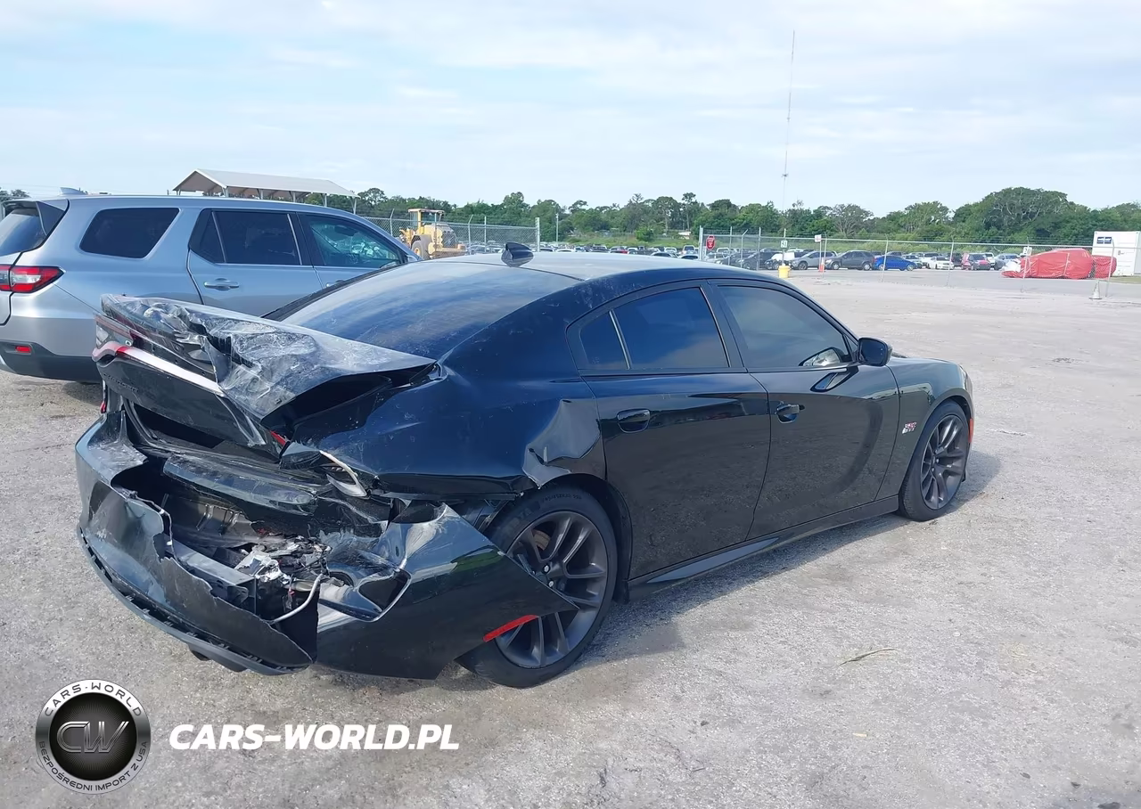 2021 Dodge Charger Scat Pack Rwd VIN:2C3CDXGJ7MH657957 - 4