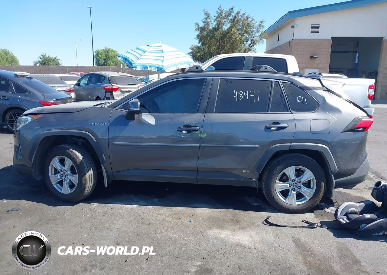 2021 Toyota Rav4 Hybrid Xle VIN:4T3RWRFV0MU040481 - 15