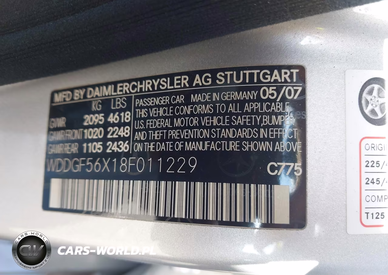 2008 Mercedes-Benz C 350 Sport VIN:WDDGF56X18F011229 - 9