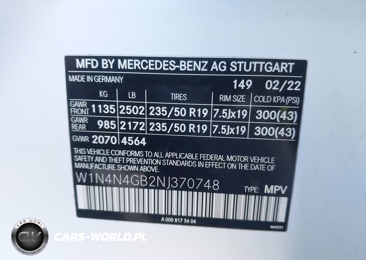 2022 Mercedes-Benz Gla 250 VIN:W1N4N4GB2NJ370748 - 9