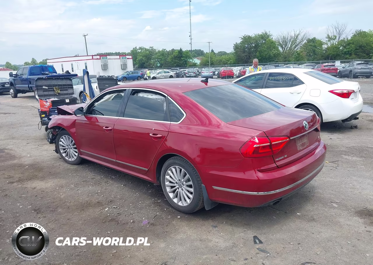 2016 Volkswagen Passat 1.8T Se VIN:1VWBT7A38GC068991 - 3