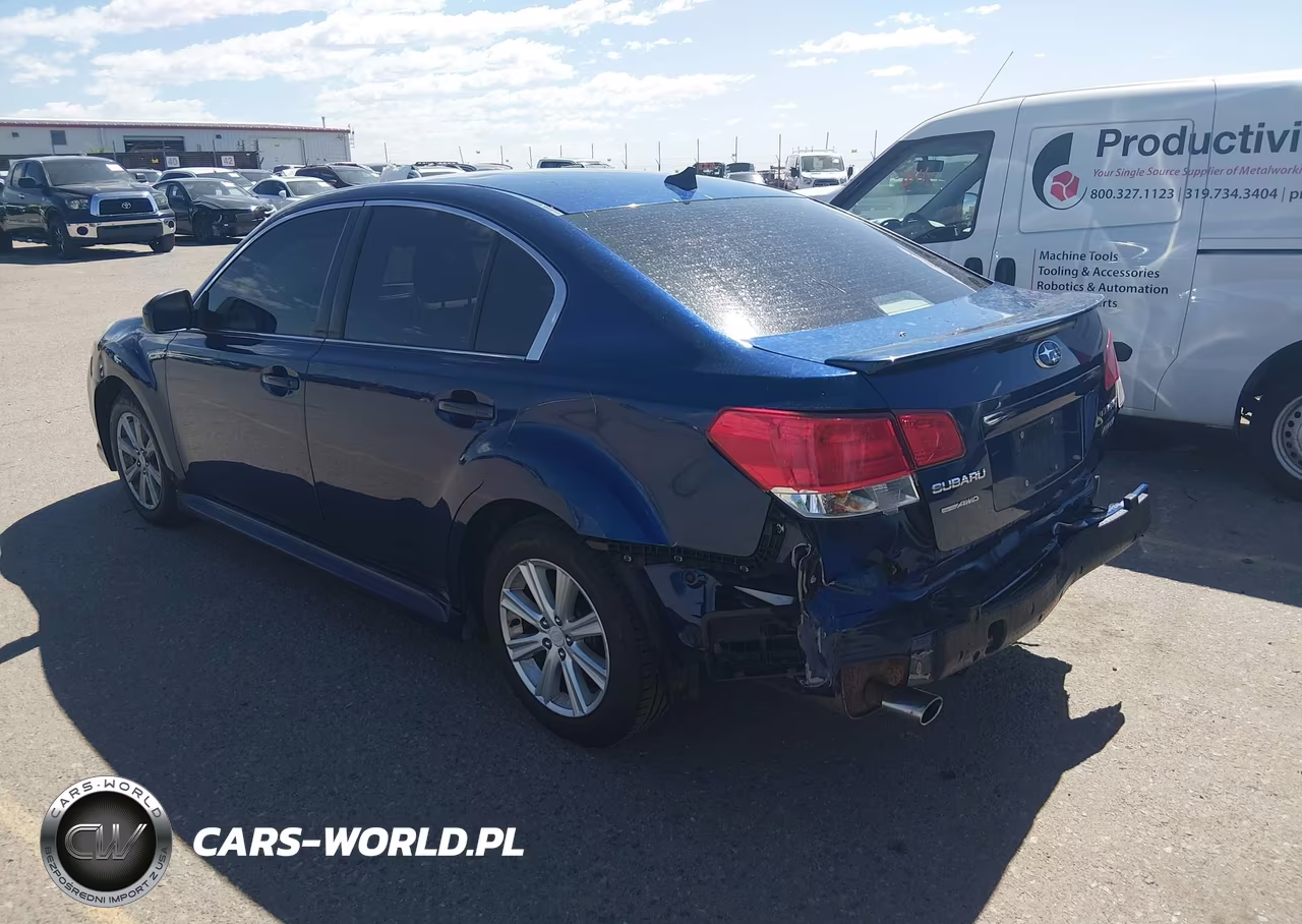 2011 Subaru Legacy 2.5I Prem Awp-Hk-Pwr Moon VIN:4S3BMBH62B3219903 - 3