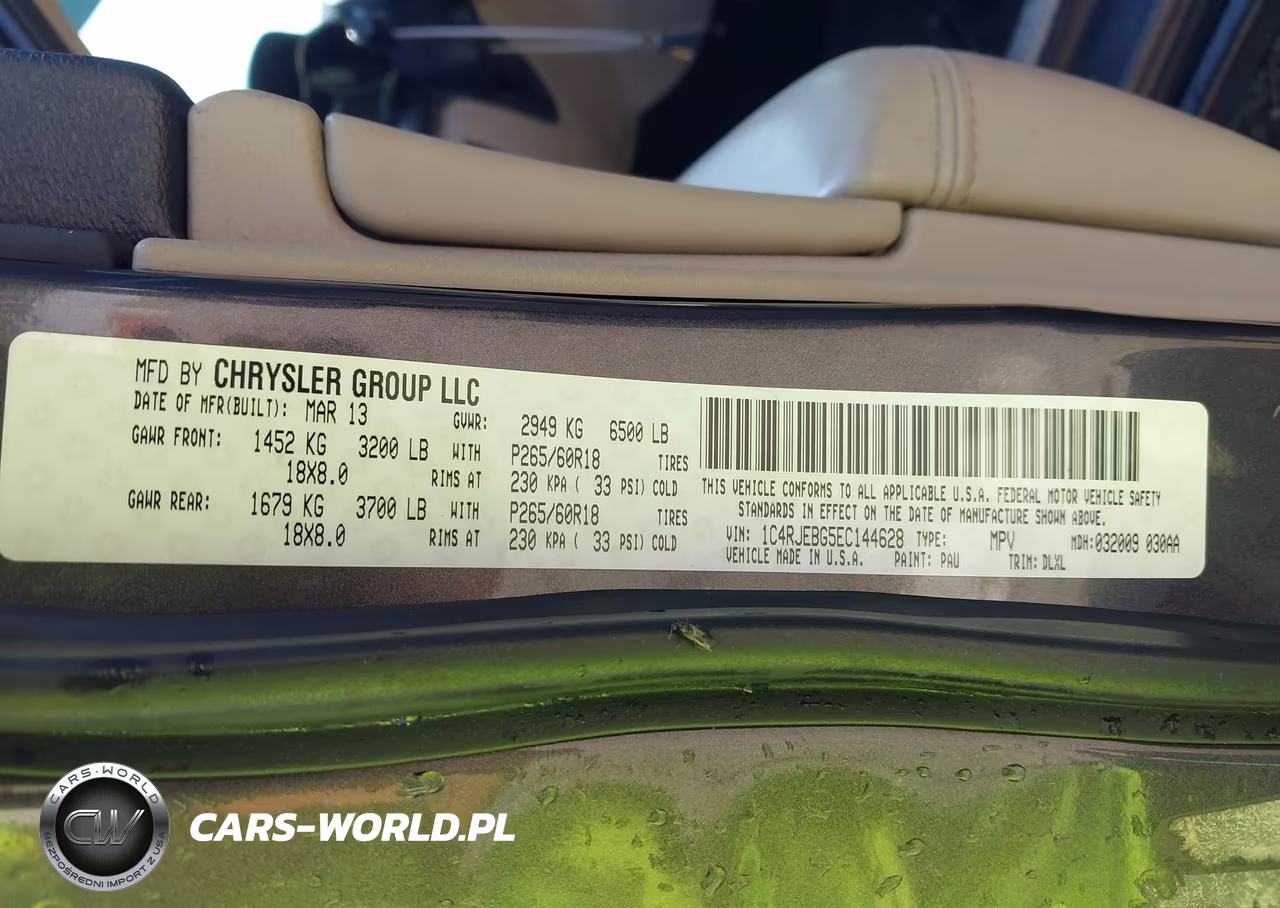 2014 Jeep Grand Cherokee Limited VIN:1C4RJEBG5EC144628 - 9