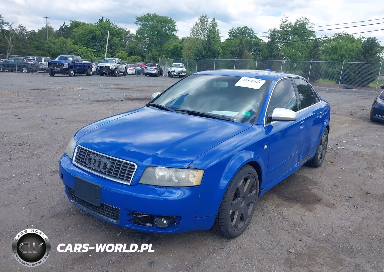 2004 Audi S4 4.2 VIN:WAUPL68E94A123026 - 2