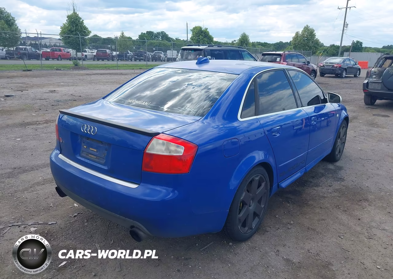 2004 Audi S4 4.2 VIN:WAUPL68E94A123026 - 4