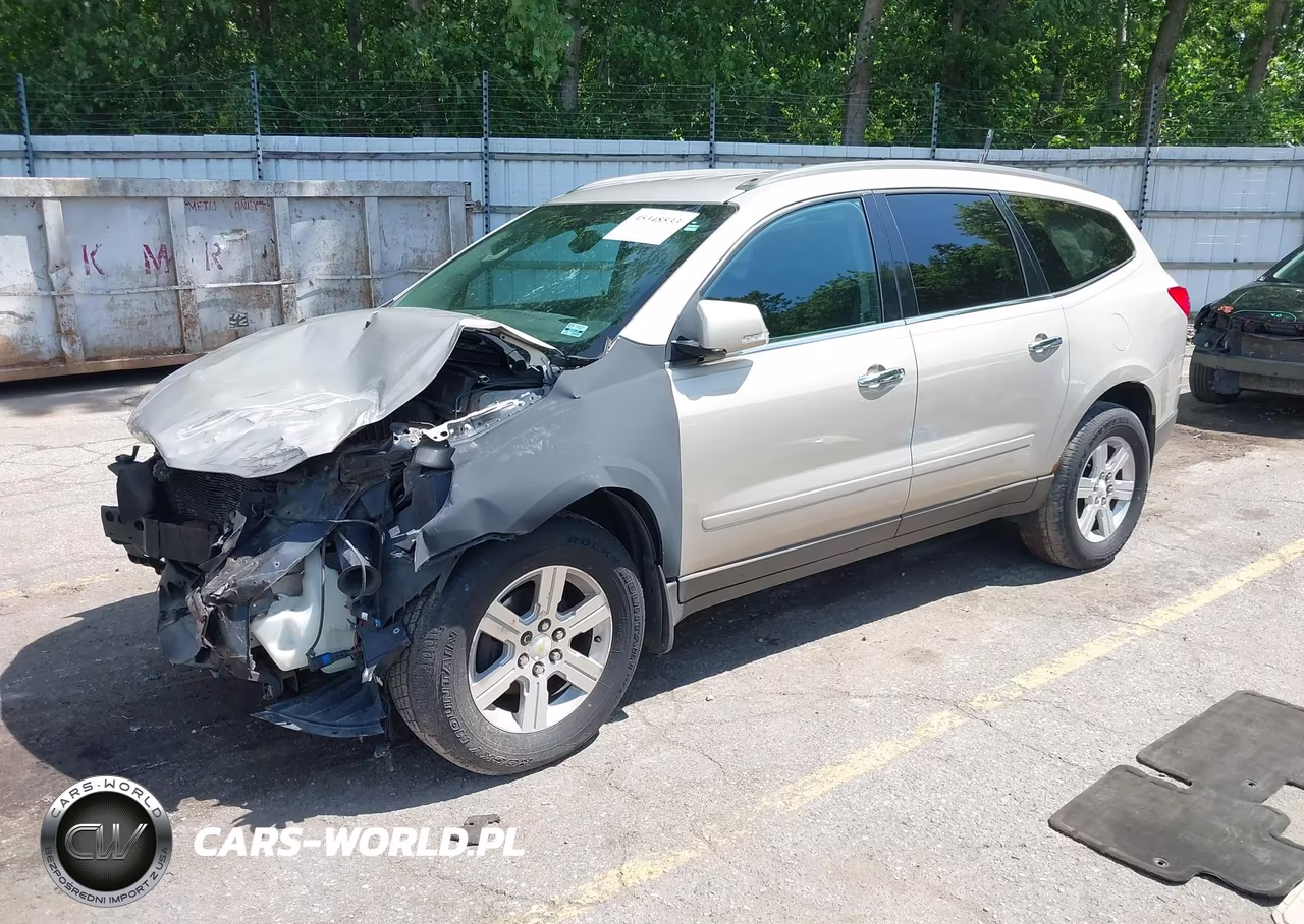 2010 Chevrolet Traverse Lt VIN:1GNLVFED0AJ214891 - 2