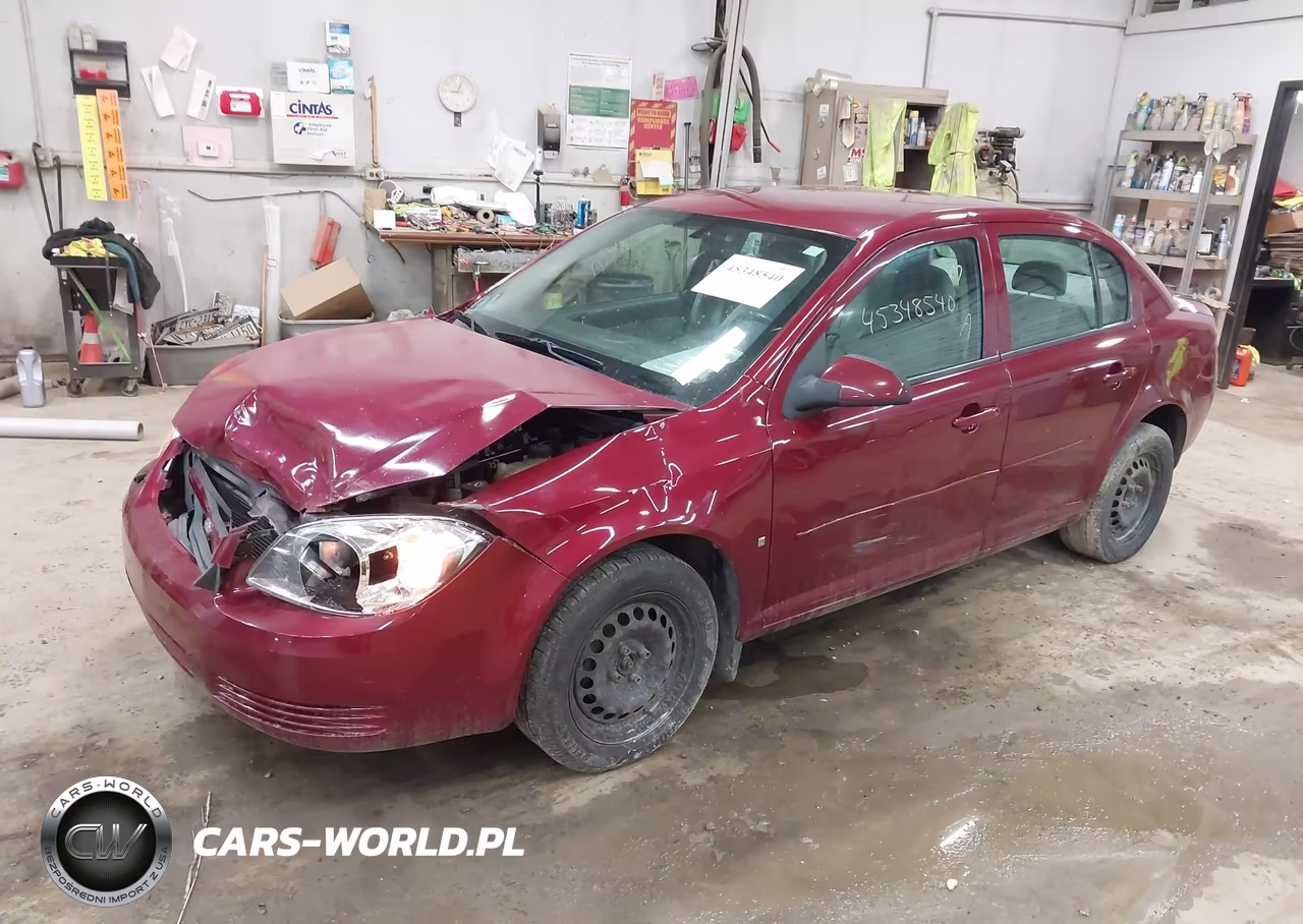 2008 Chevrolet Cobalt Lt VIN:1G1AL58F087336339 - 2