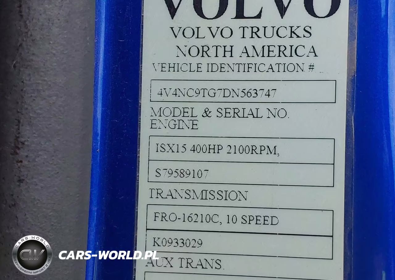 2013 Volvo Vn Vnl VIN:4V4NC9TG7DN563747 - 8