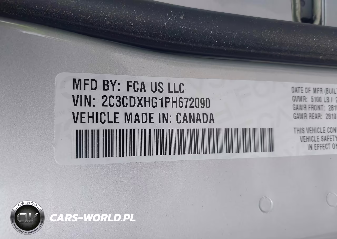 2023 Dodge Charger Gt VIN:2C3CDXHG1PH672090 - 9