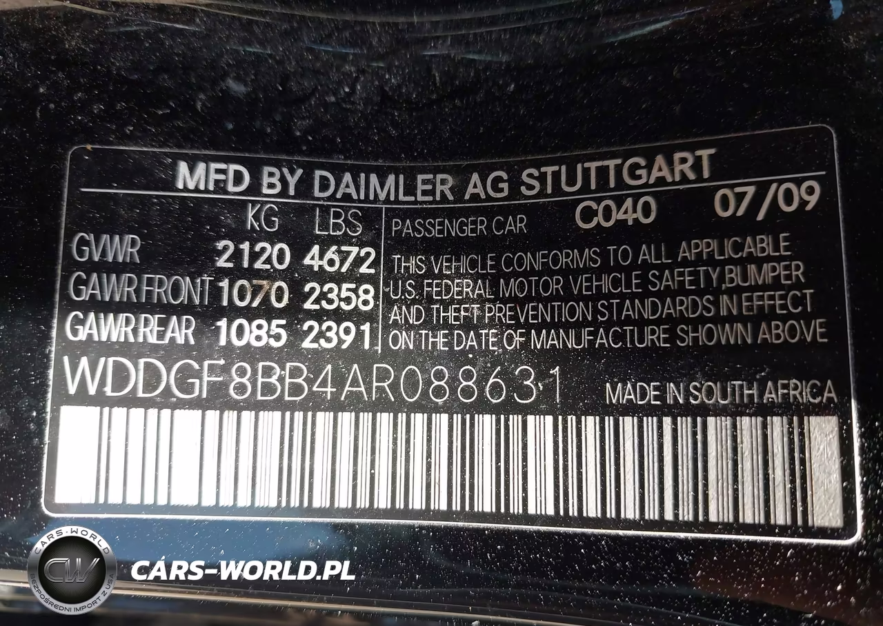 2010 Mercedes-Benz C 300 Luxury 4Matic-Sport 4Matic VIN:WDDGF8BB4AR088631 - 9