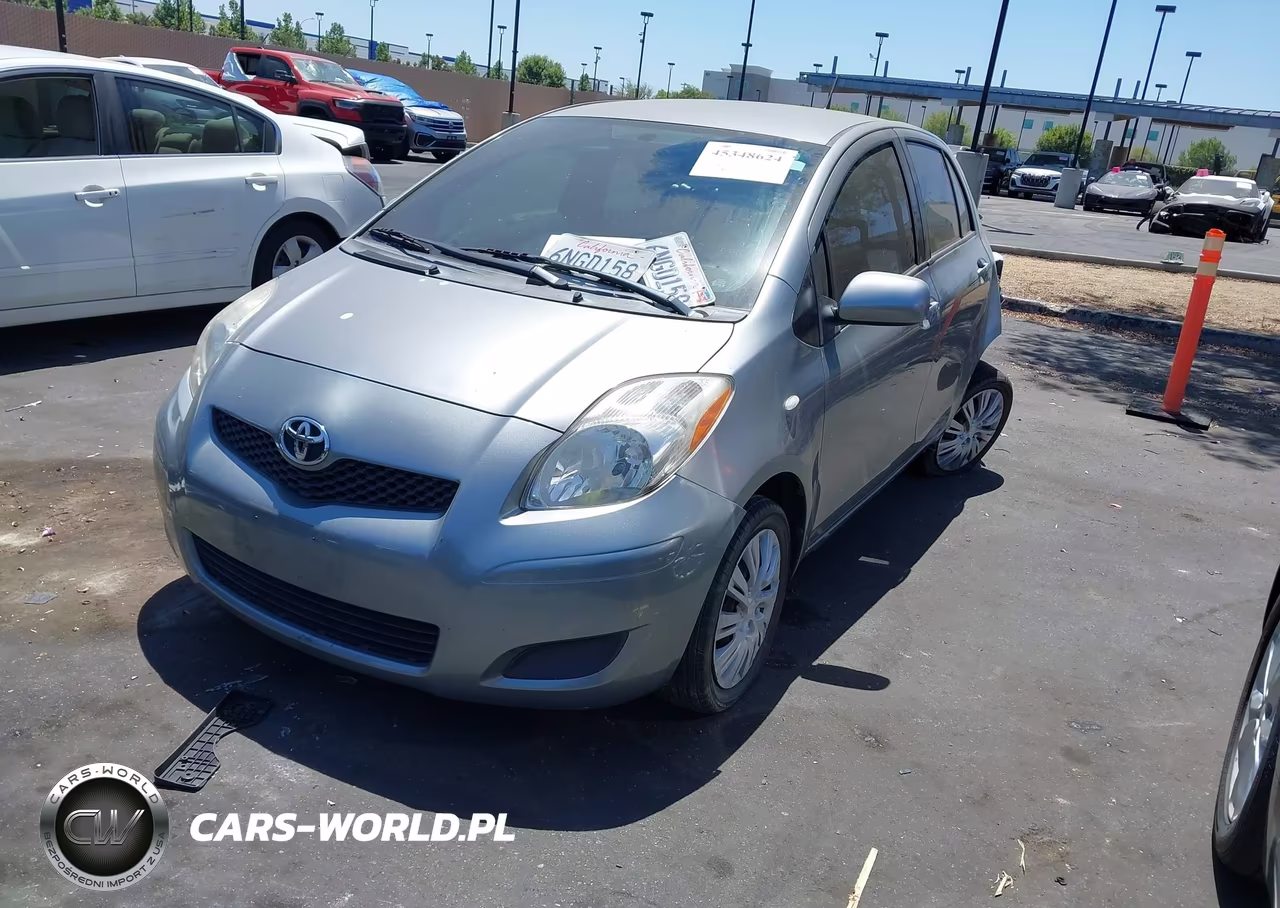 2010 Toyota Yaris VIN:JTDKT4K31A5316008 - 2