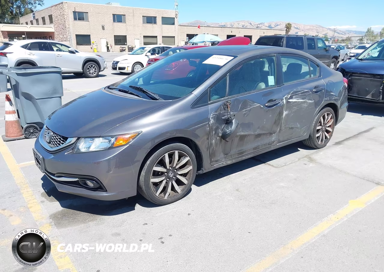 2015 Honda Civic Ex-L VIN:2HGFB2F90FH534501 - 2