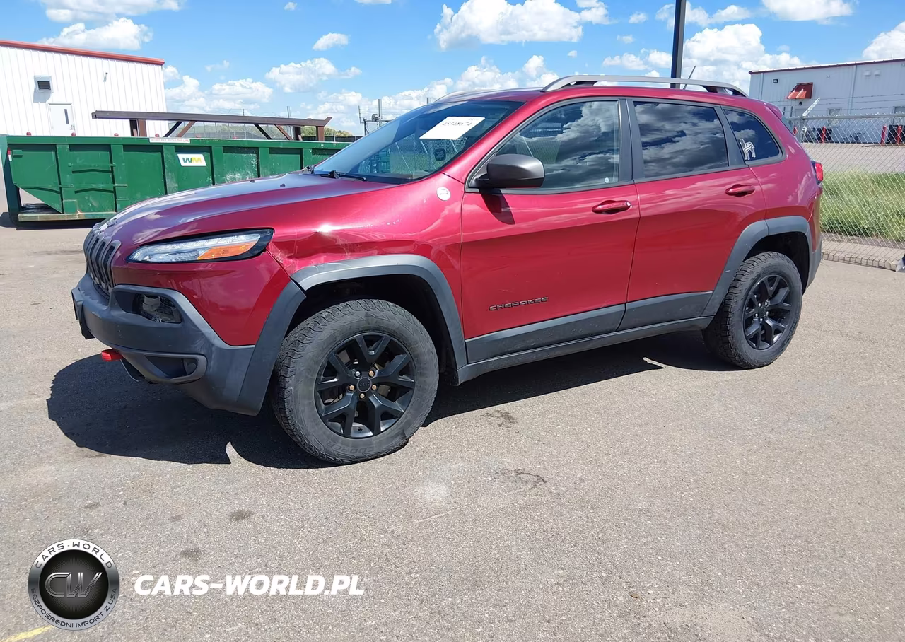 2015 Jeep Cherokee Trailhawk VIN:1C4PJMBS9FW582168 - 2