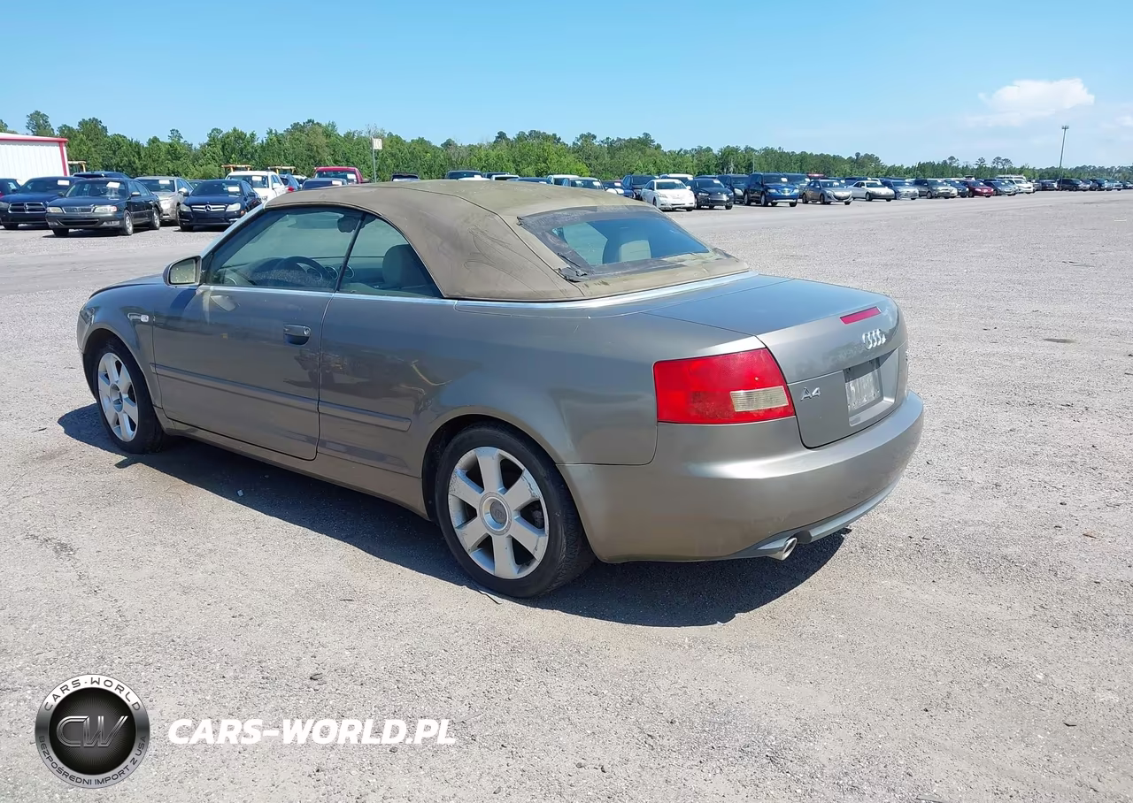 2006 Audi A4 3.0 VIN:WAUDT48H56K001181 - 3