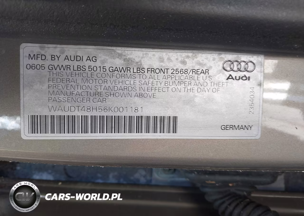 2006 Audi A4 3.0 VIN:WAUDT48H56K001181 - 9