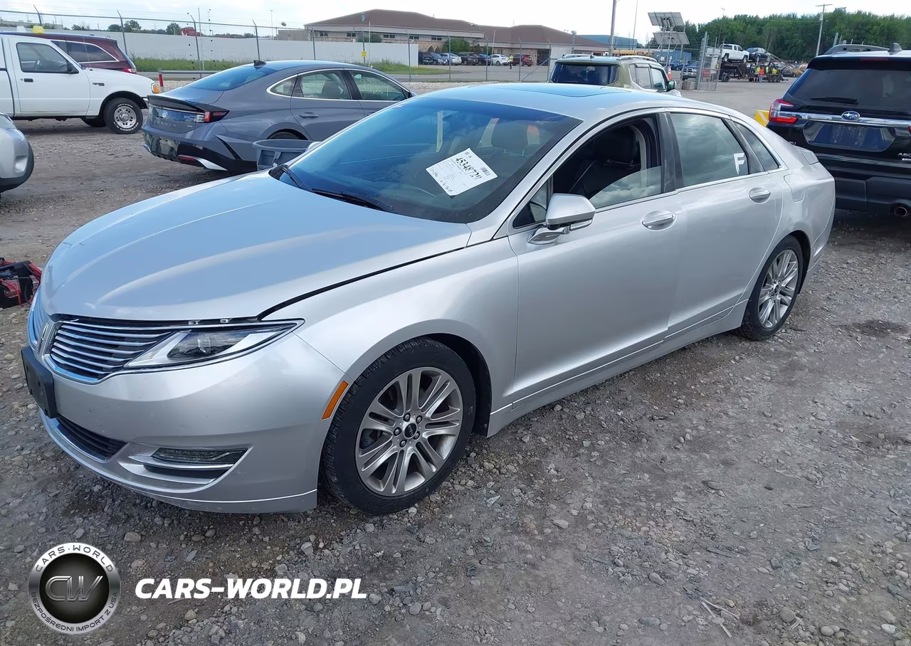 2014 Lincoln Mkz VIN:3LN6L2G99ER815348 - 2