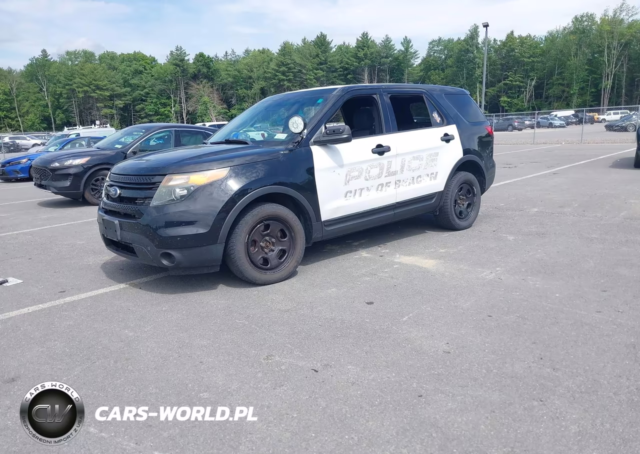 2014 Ford Utility Police Interceptor VIN:1FM5K8AR9EGC60435 - 2