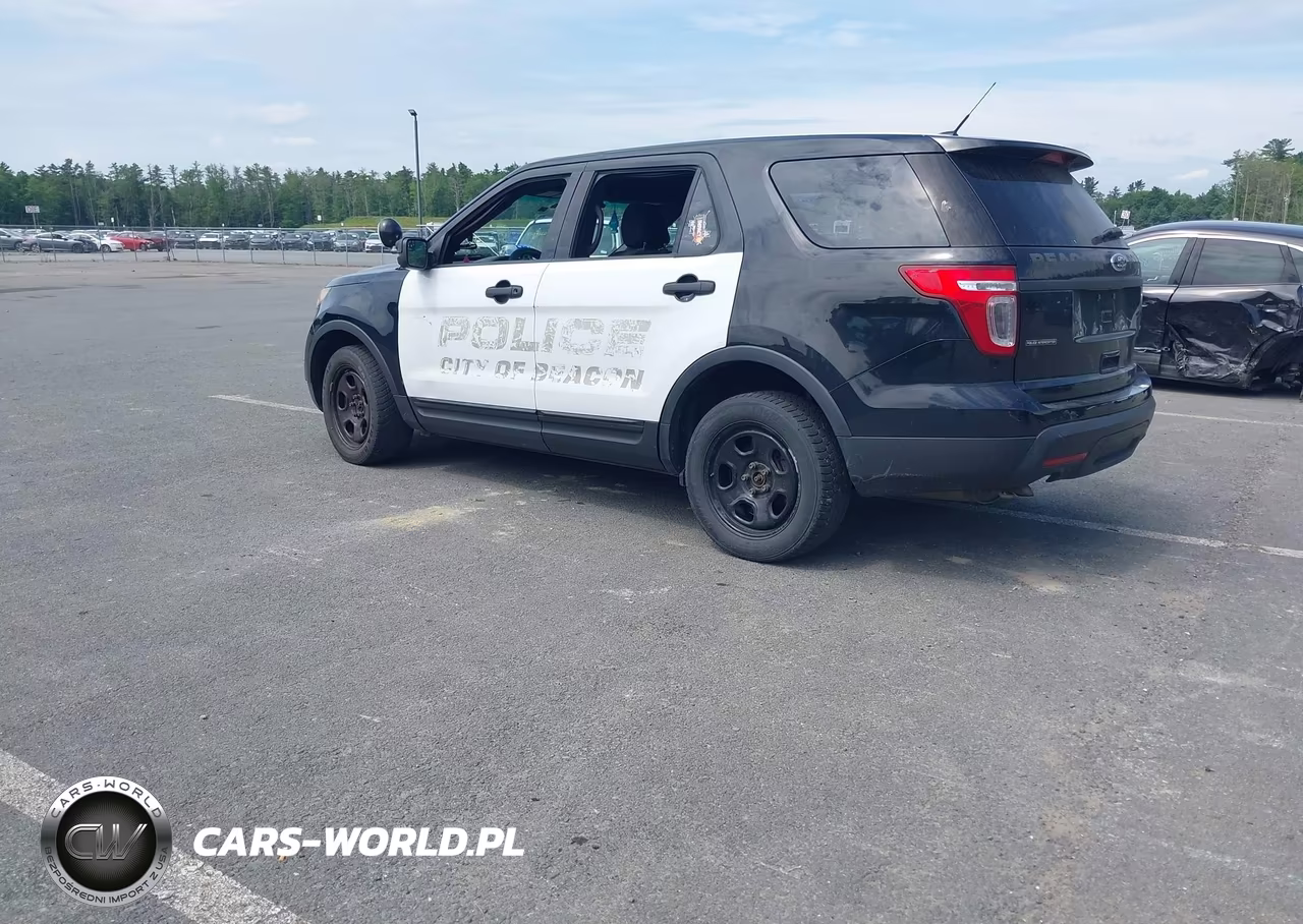 2014 Ford Utility Police Interceptor VIN:1FM5K8AR9EGC60435 - 3