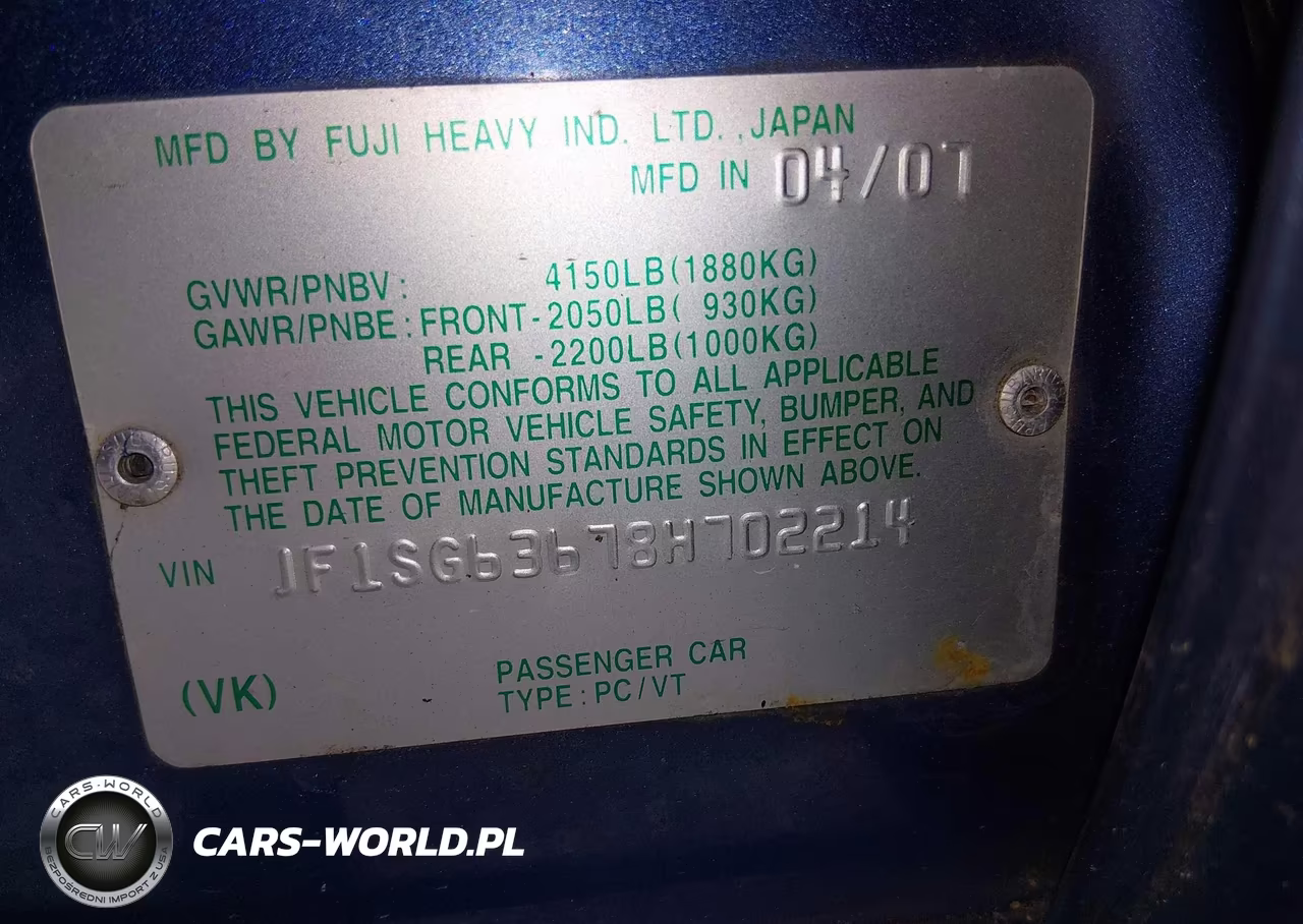 2008 Subaru Forester 2.5X VIN:JF1SG63678H702214 - 9