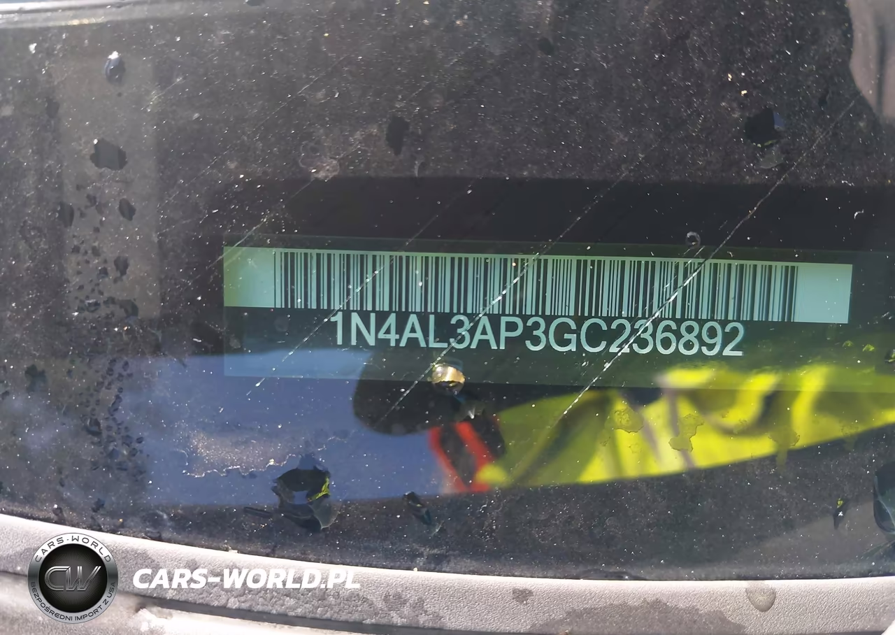 2016 Nissan Altima 2.5 Sl VIN:1N4AL3AP3GC236892 - 9