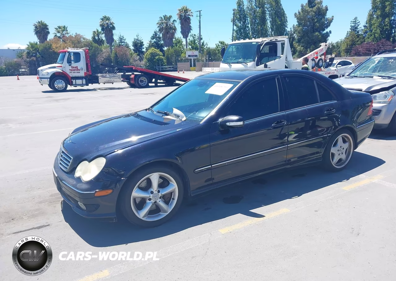 2005 Mercedes-Benz C 230 Kompressor Sport VIN:WDBRF40J25A750070 - 2