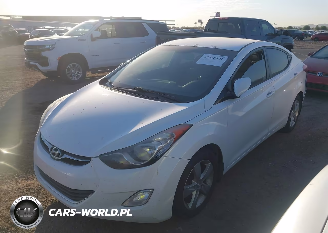 2013 Hyundai Elantra Gls VIN:5NPDH4AE1DH258337 - 2