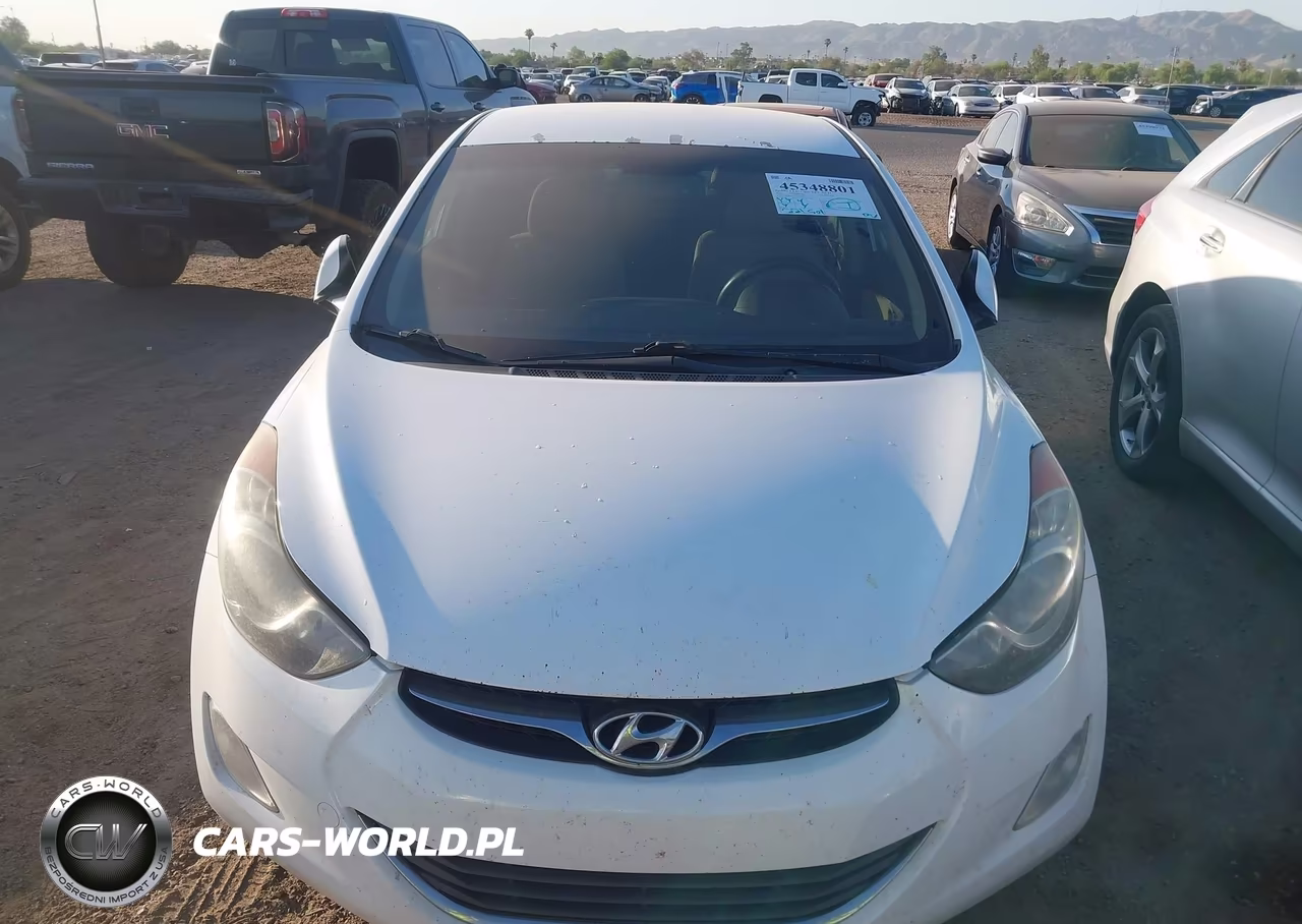 2013 Hyundai Elantra Gls VIN:5NPDH4AE1DH258337 - 6