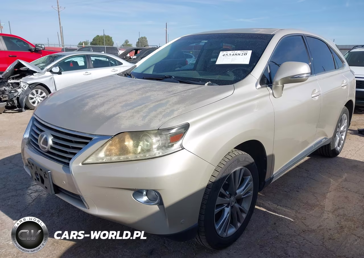 2013 Lexus Rx 450H VIN:JTJZB1BA4D2007876 - 2