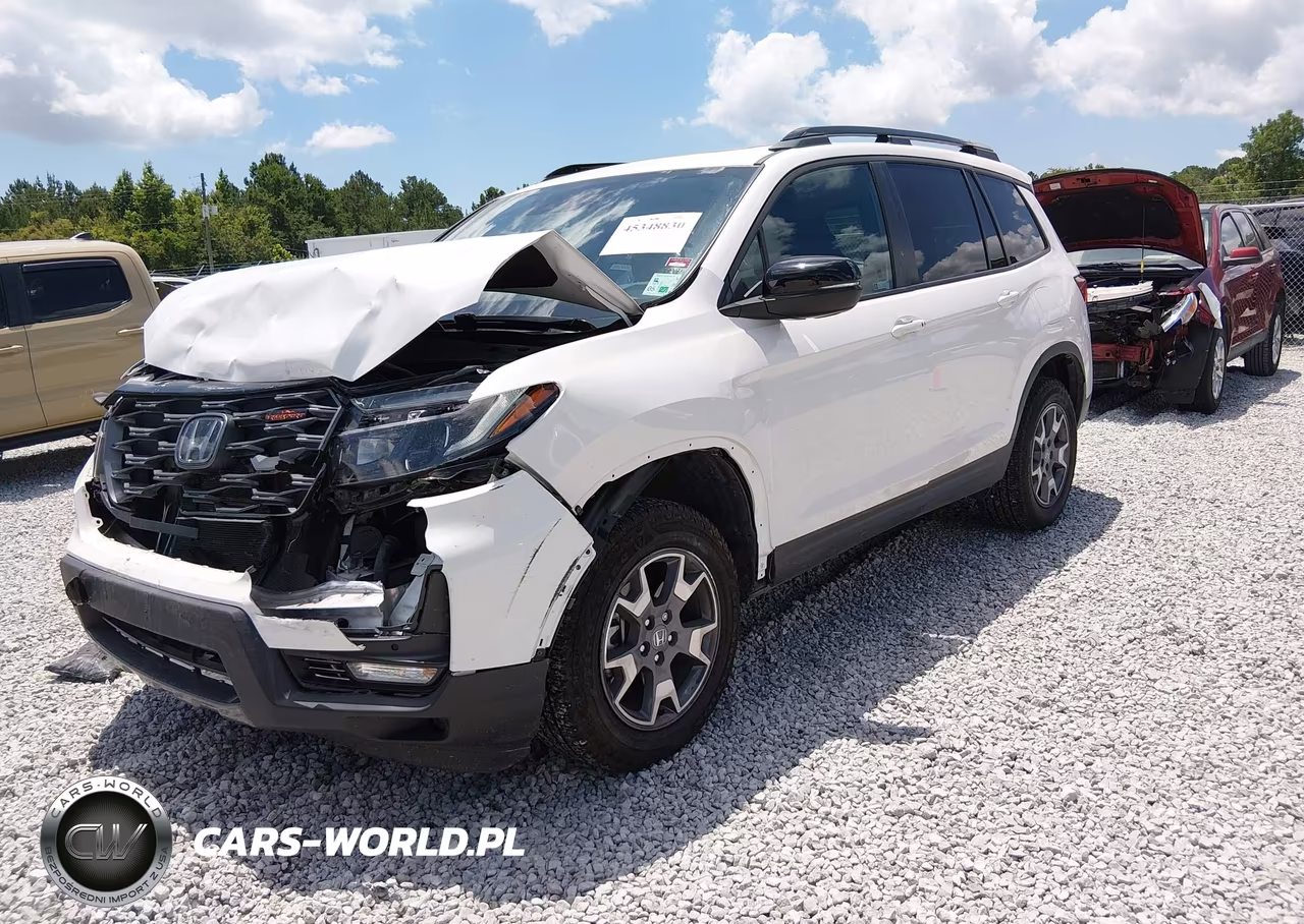 2023 Honda Passport Awd Trailsport VIN:5FNYF8H66PB012481 - 2