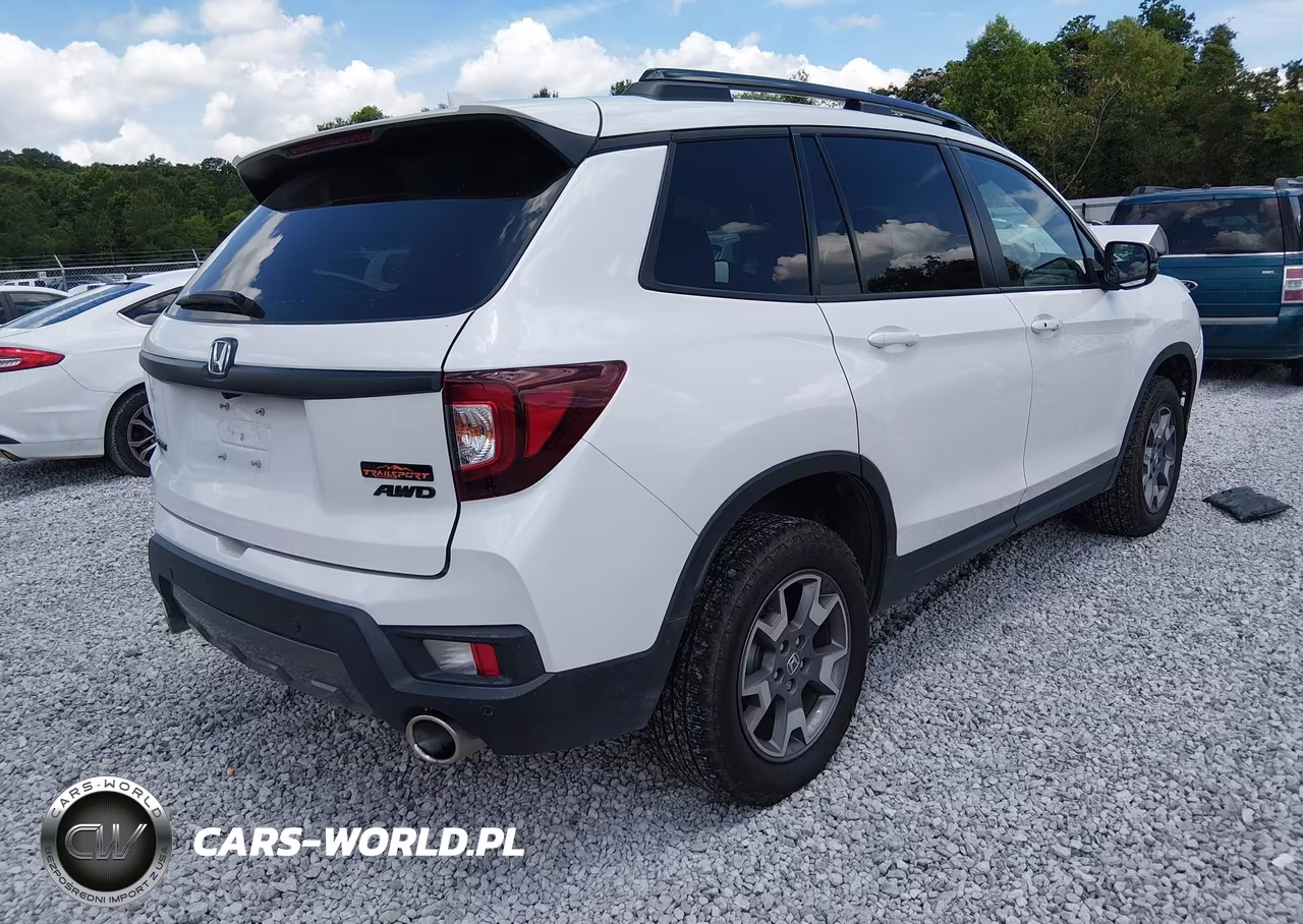 2023 Honda Passport Awd Trailsport VIN:5FNYF8H66PB012481 - 4