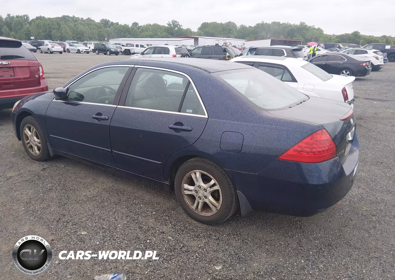 2007 Honda Accord 2.4 Se VIN:1HGCM55387A024926 - 3