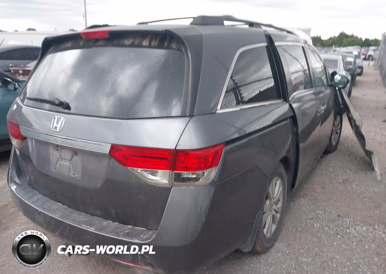 2015 Honda Odyssey Ex-L VIN:5FNRL5H65FB100254 - 4