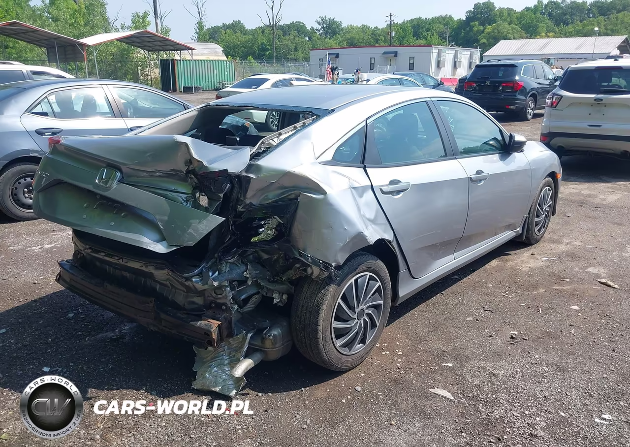 2017 Honda Civic Lx VIN:19XFC2F53HE024263 - 4
